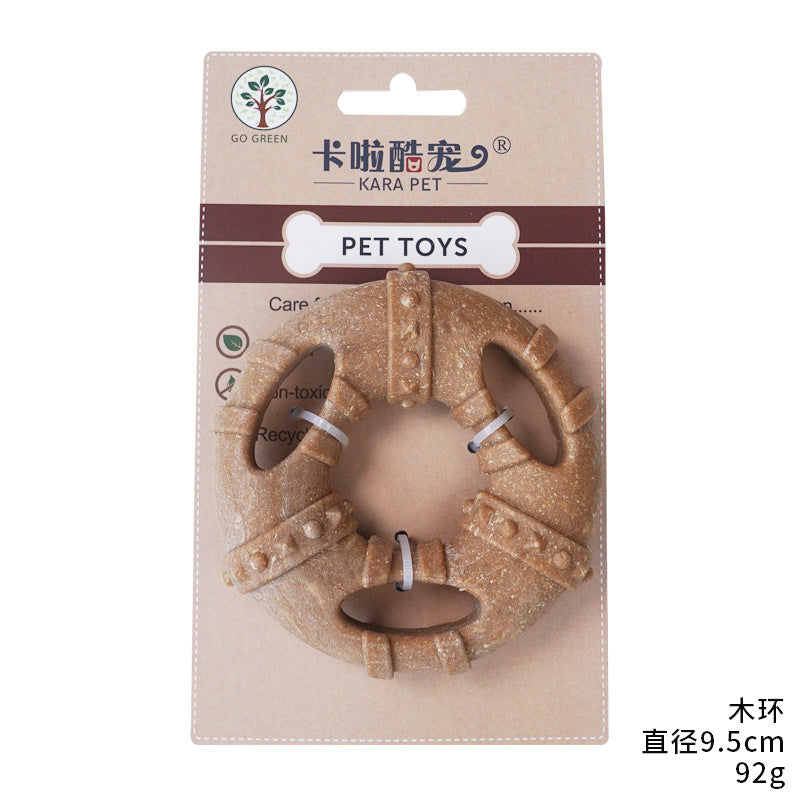 Cross-border popular dog toys imitation bone grinding stick bite-resistant teeth cleaning self-hi to relieve boredom small and medium dog pet toys