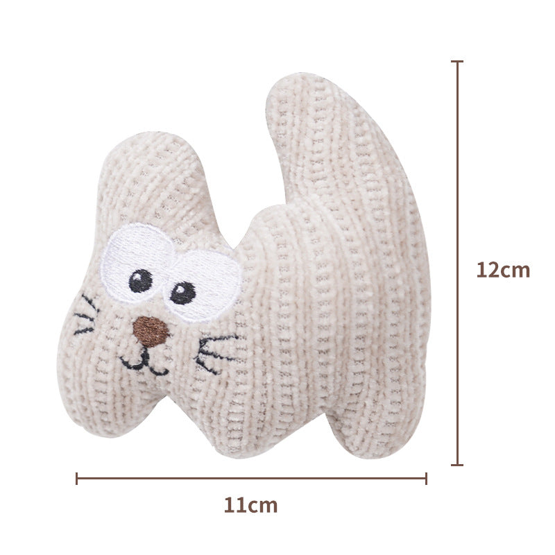 Cat Toys Self-Hi Boredom Catnip Grinding Tooth Resistant Kitten Plush Cat Teaser Stick Pet Supplies Cat Toys