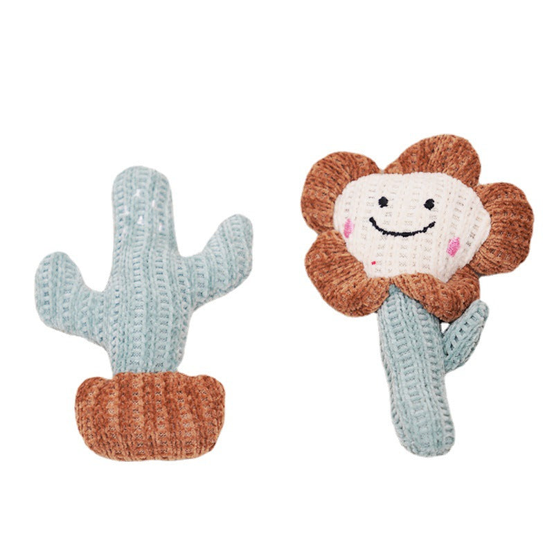 Cat Toys Self-Hi Boredom Catnip Grinding Tooth Resistant Kitten Plush Cat Teaser Stick Pet Supplies Cat Toys