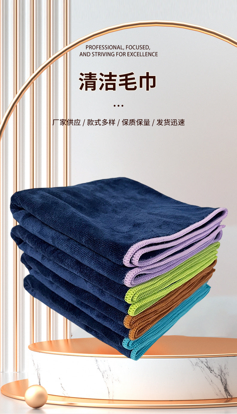 Cross-border e-commerce hot-selling dog water-absorbing quick-drying bath towels are soft and thickened, and pet bath towels can be added with logo.