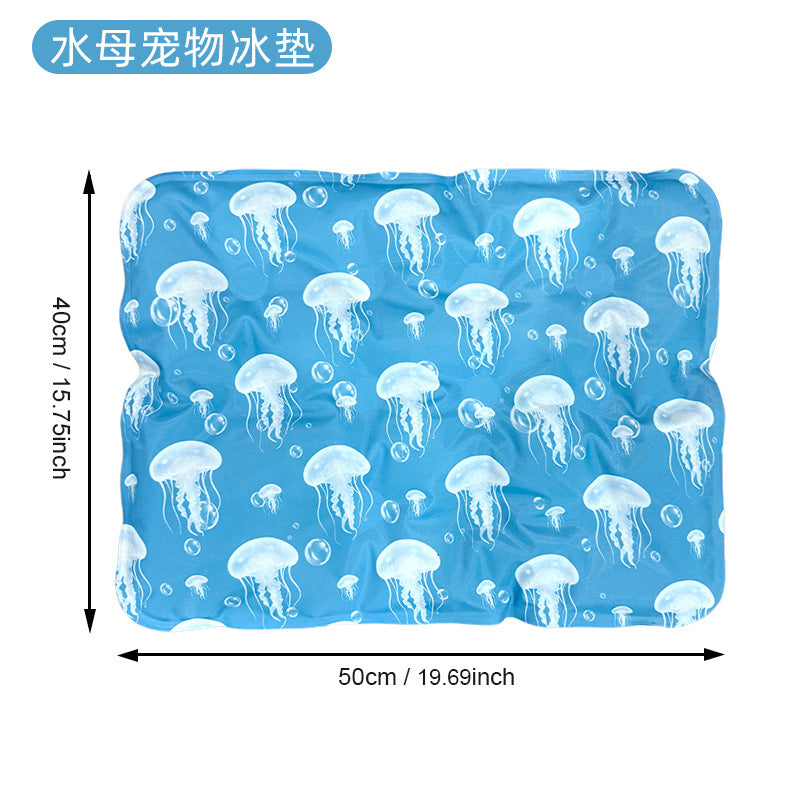 Cross-border special pet ice pad, summer dry ice cooling pad, universal for cats and dogs, Amazon popular pet cool pad