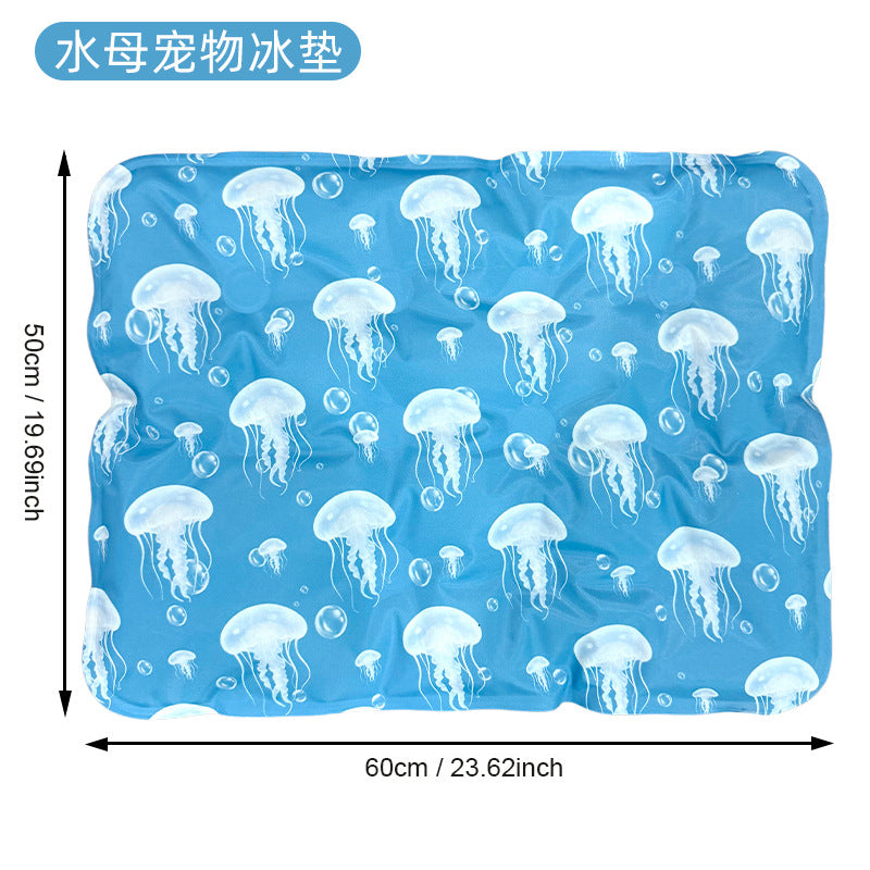 Cross-border special pet ice pad, summer dry ice cooling pad, universal for cats and dogs, Amazon popular pet cool pad