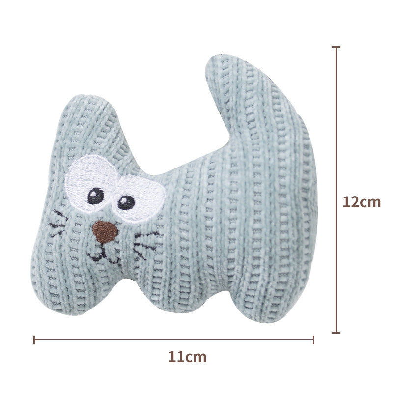 Cat Toys Self-Hi Boredom Catnip Grinding Tooth Resistant Kitten Plush Cat Teaser Stick Pet Supplies Cat Toys